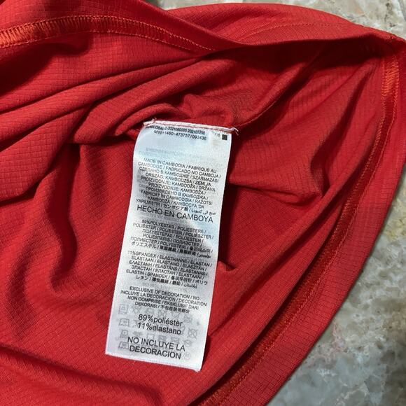 Nike MLB Shirt Mens 2XL Red Washington Nationals Baseball Team Issue NKXH - Picture 4 of 9